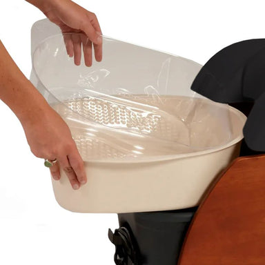 Disposable Continuum Tub Liners for higienic and practical purposes.