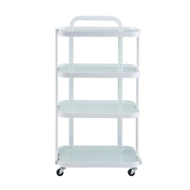 Professional DIR spa trolley cart with three-tier storage and smooth-rolling casters.