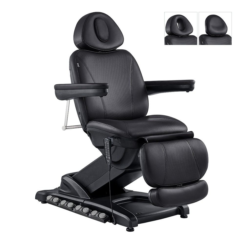 Quad-motor DIR Apollo spa chair with smooth height, tilt, backrest, and leg-rest adjustments