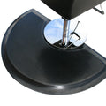 DIR Rhino® Anti-Fatigue Salon Barber Chair Mat Semi-Circle with Round Cut-Out