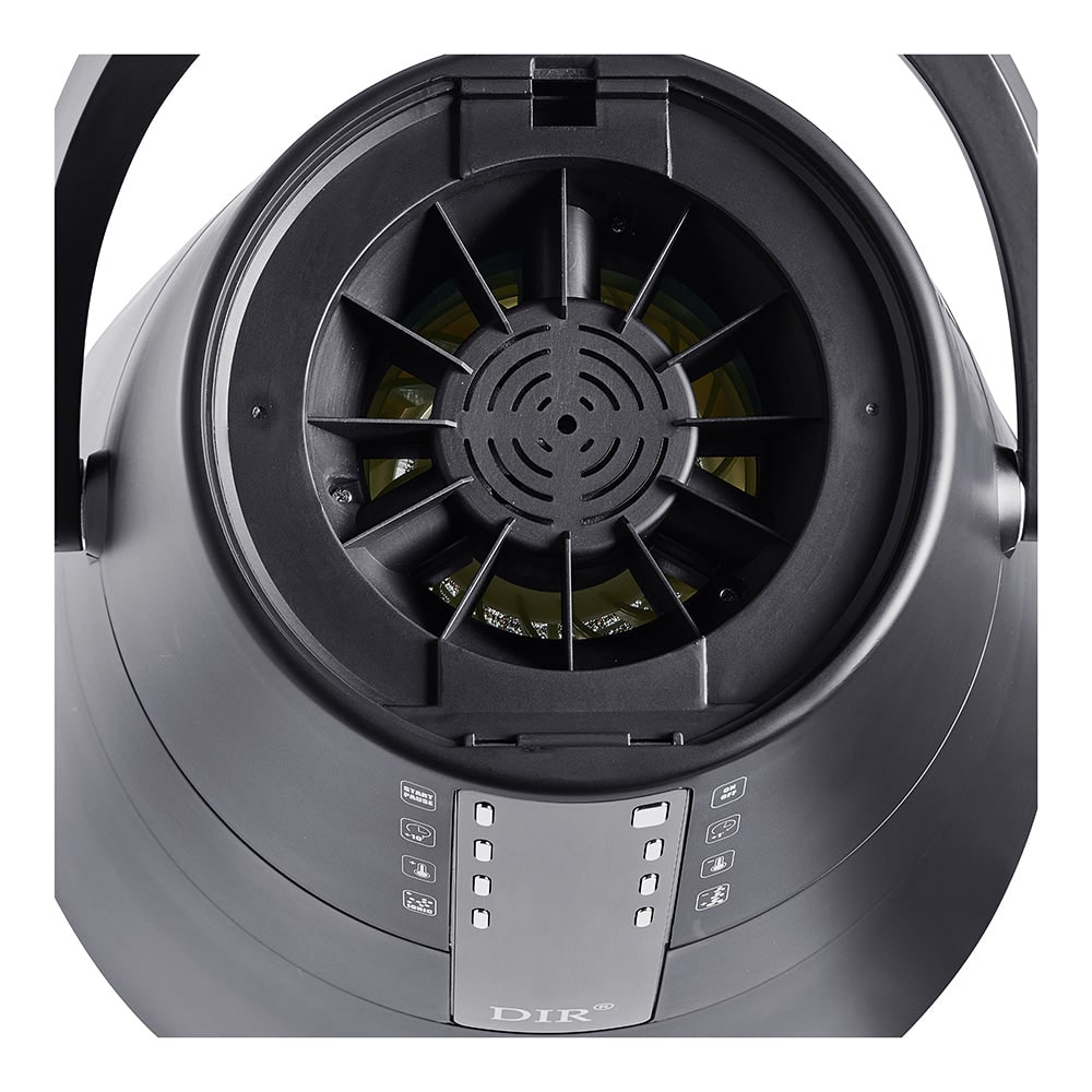 Technical specifications label of DIR Orion commercial hair dryer hood 1000W 110V