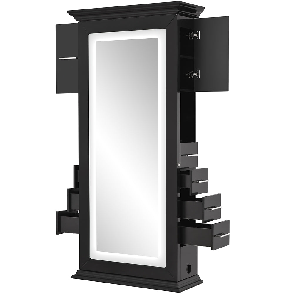 DIR Adonis Single LED Lighted Salon Styling Station