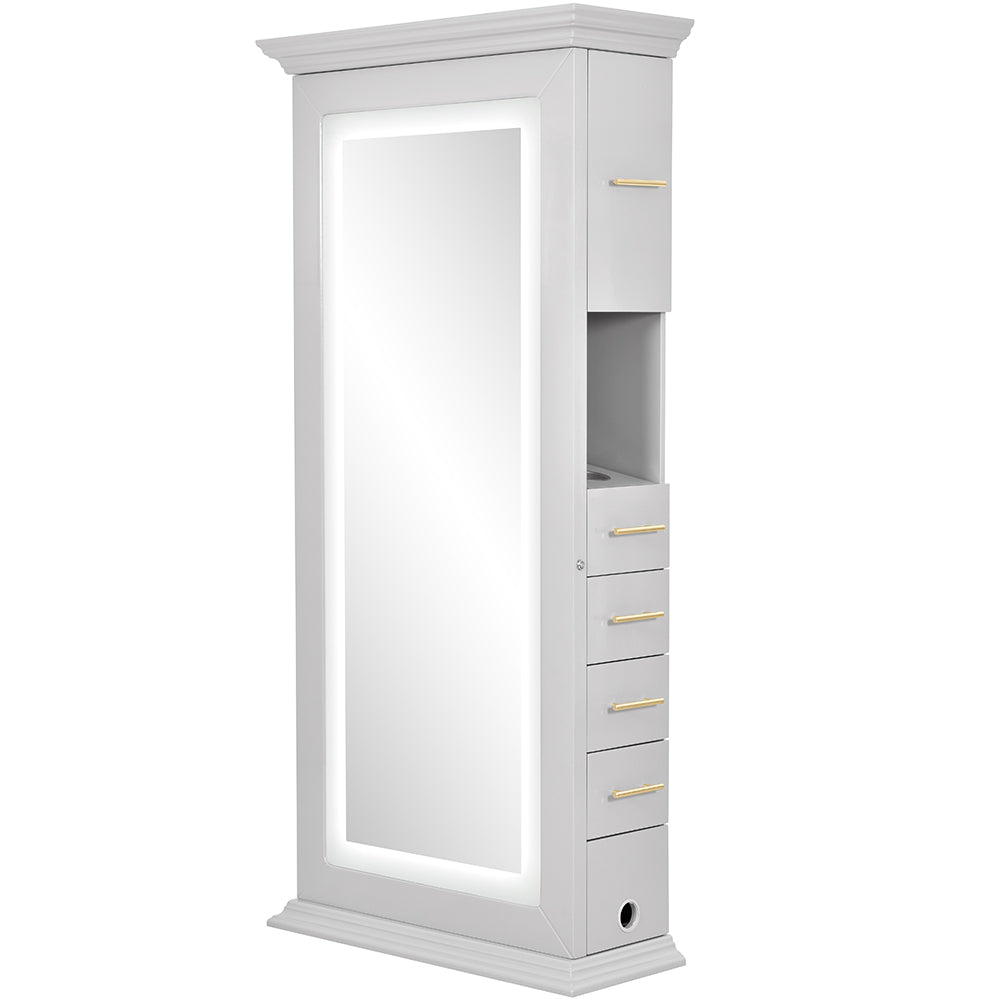 DIR Adonis Single LED Lighted Salon Styling Station