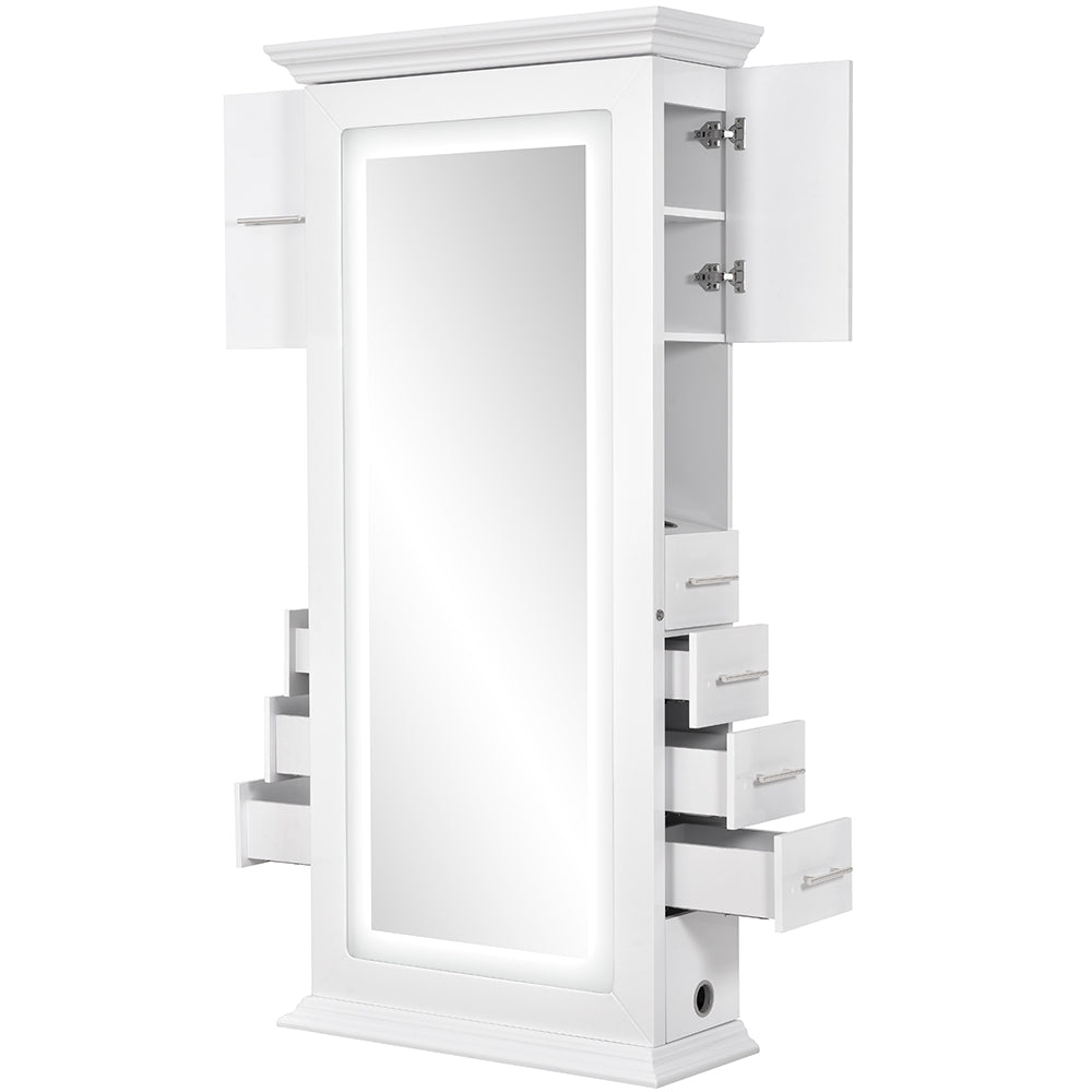 DIR Adonis Single LED Lighted Salon Styling Station
