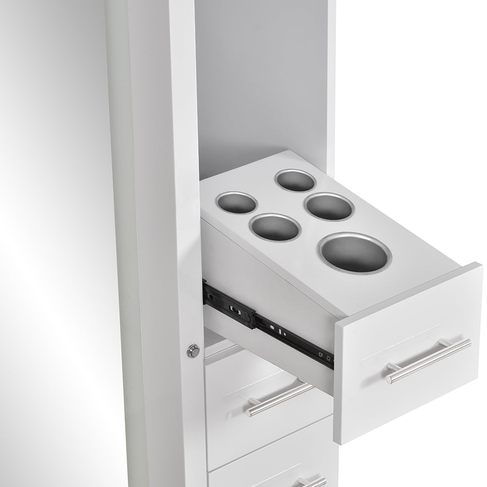 DIR Adonis Single LED Lighted Salon Styling Station