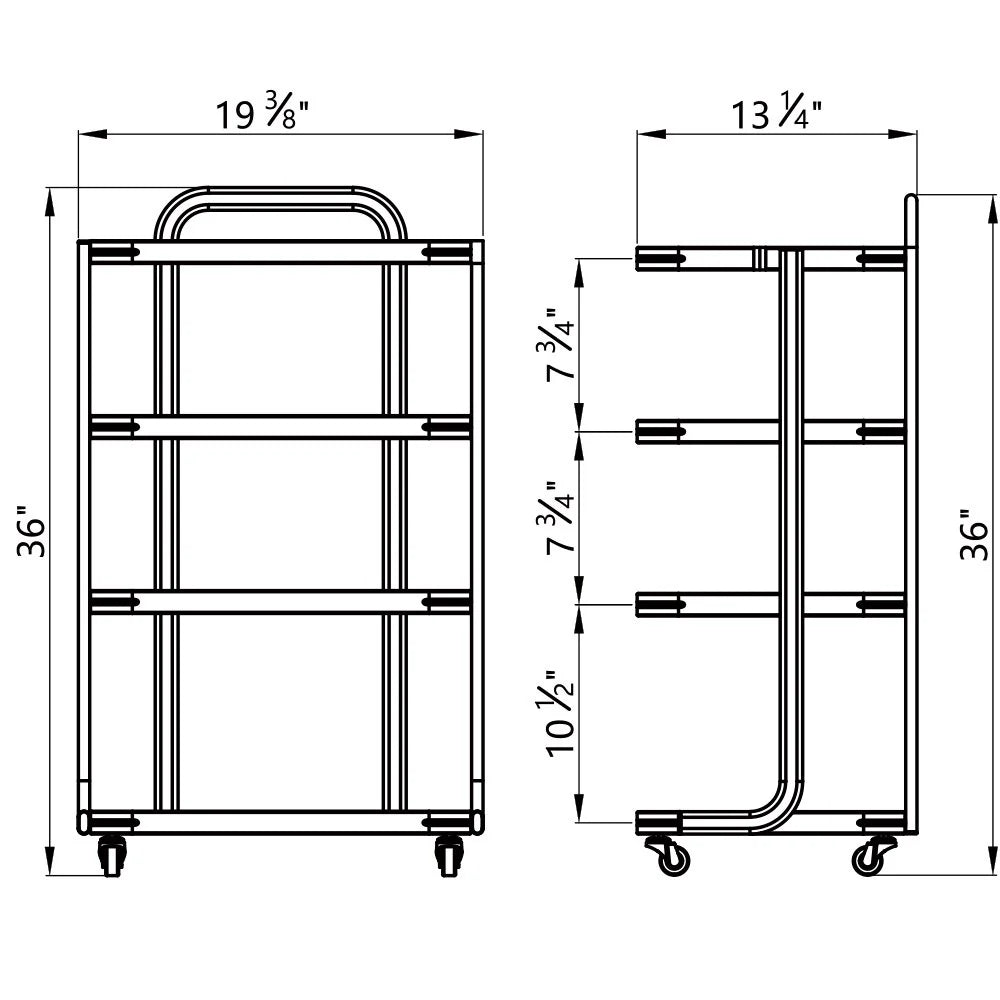 DIR SpaCare Beauty Spa Trolley Cart