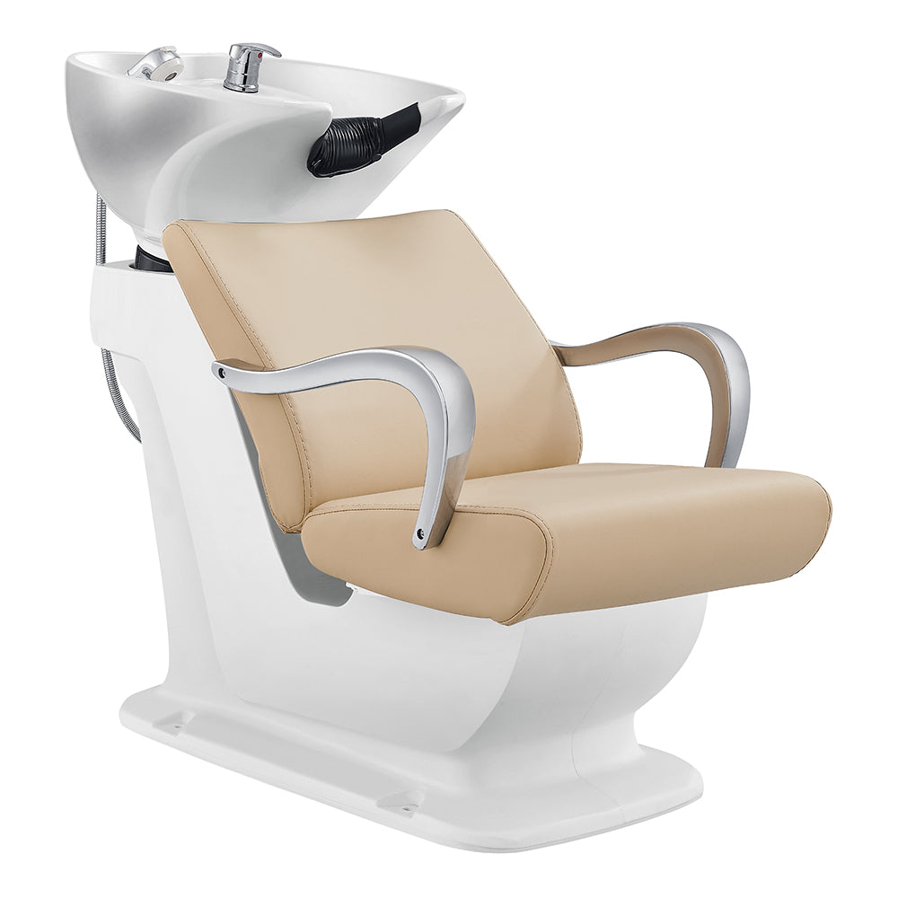 DIR Beckman Salon Shampoo Unit with Adjustable Seat