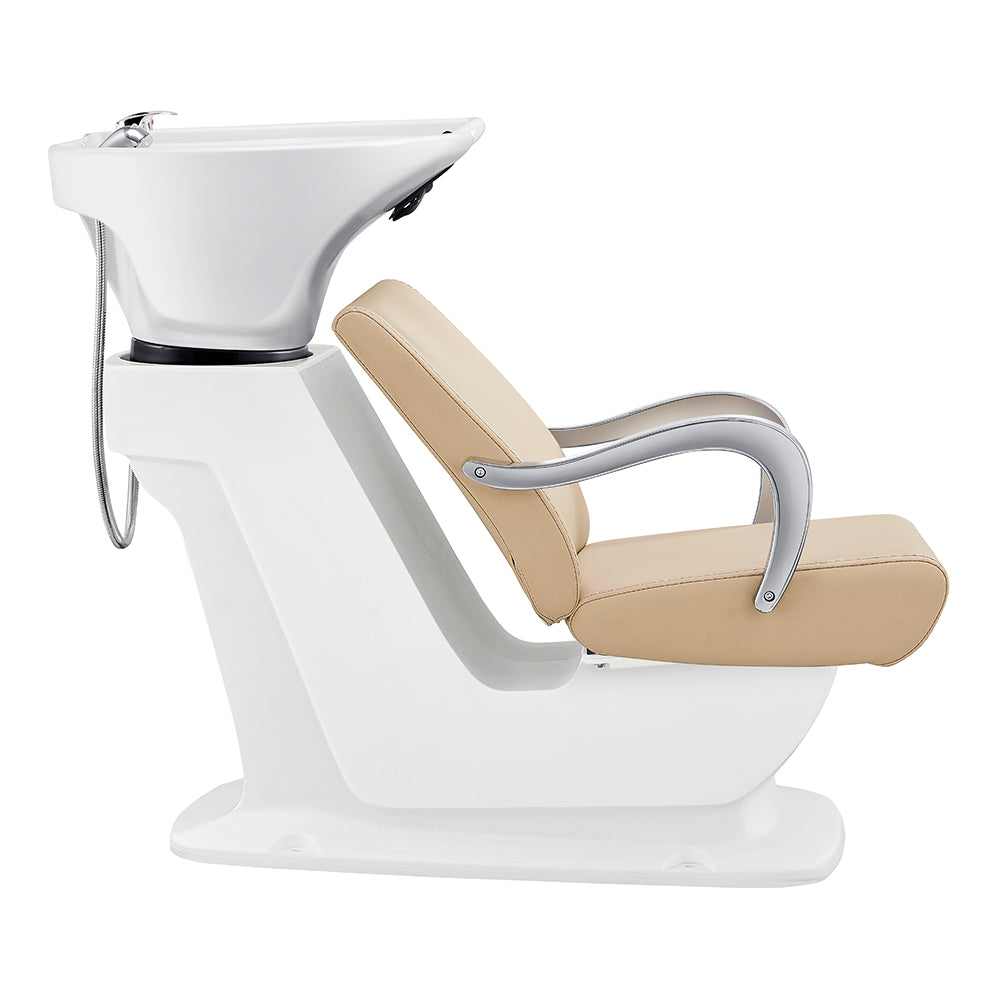 DIR Beckman Salon Shampoo Unit with Adjustable Seat