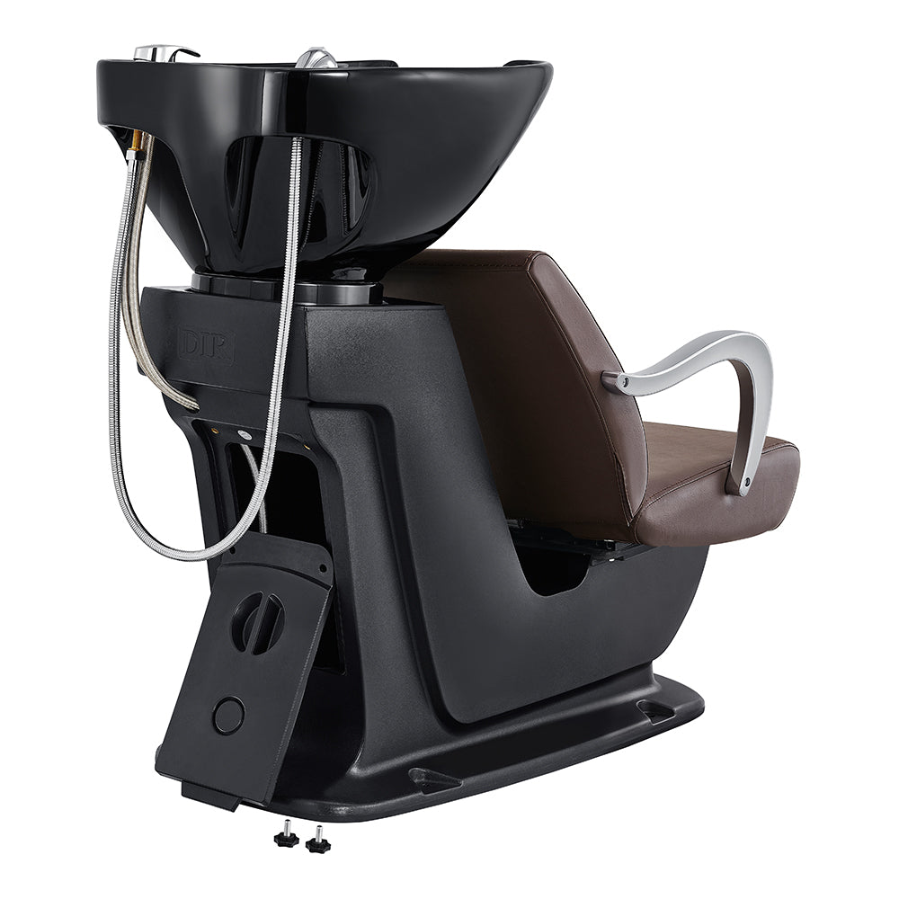 DIR Beckman Salon Shampoo Unit with Adjustable Seat