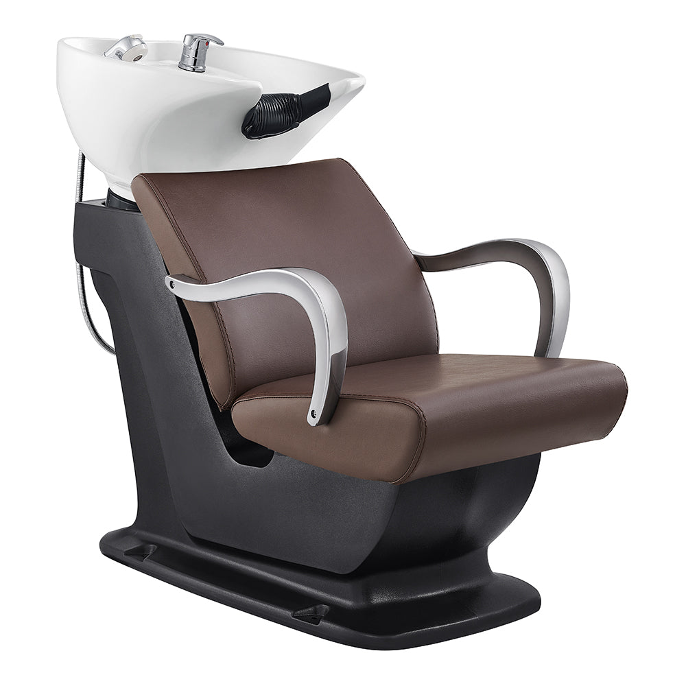 DIR Beckman Salon Shampoo Unit with Adjustable Seat