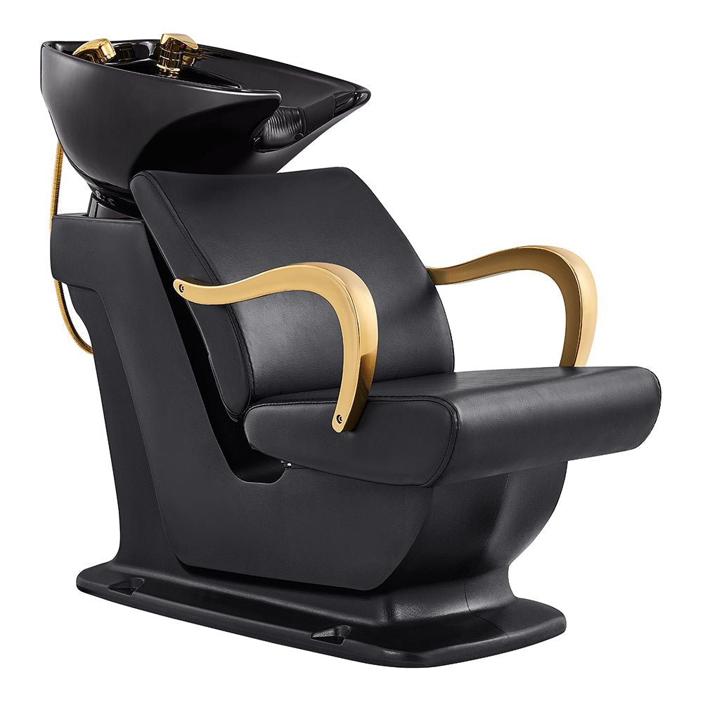 DIR Beckman Gold Shampoo Chair with Adjustable Seat