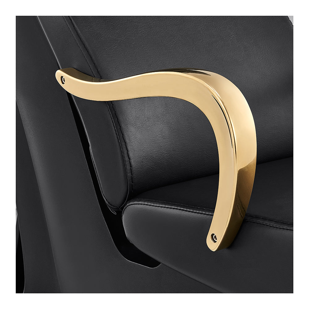 DIR Beckman Gold Shampoo Chair with Adjustable Seat