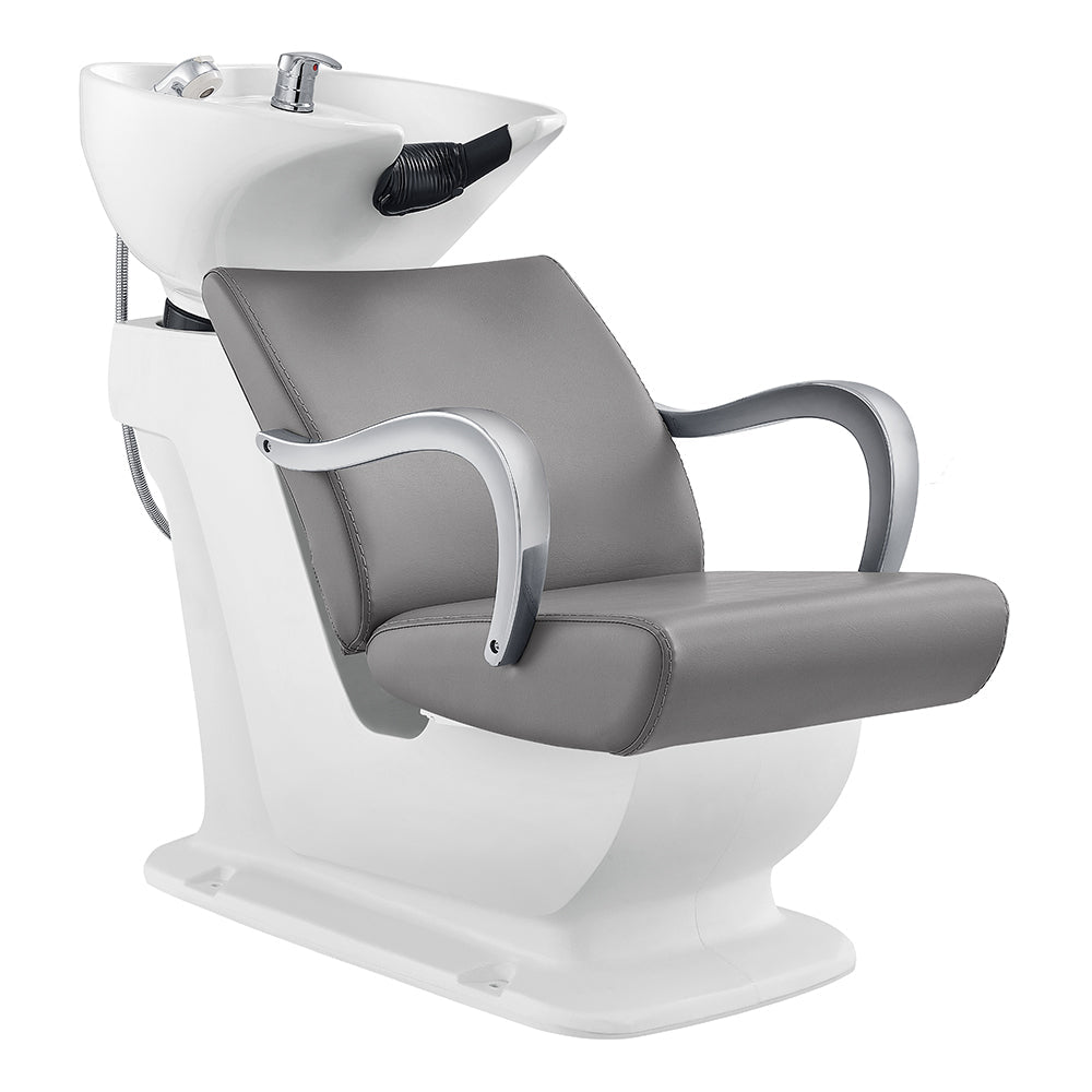 DIR Beckman Salon Shampoo Unit with Adjustable Seat