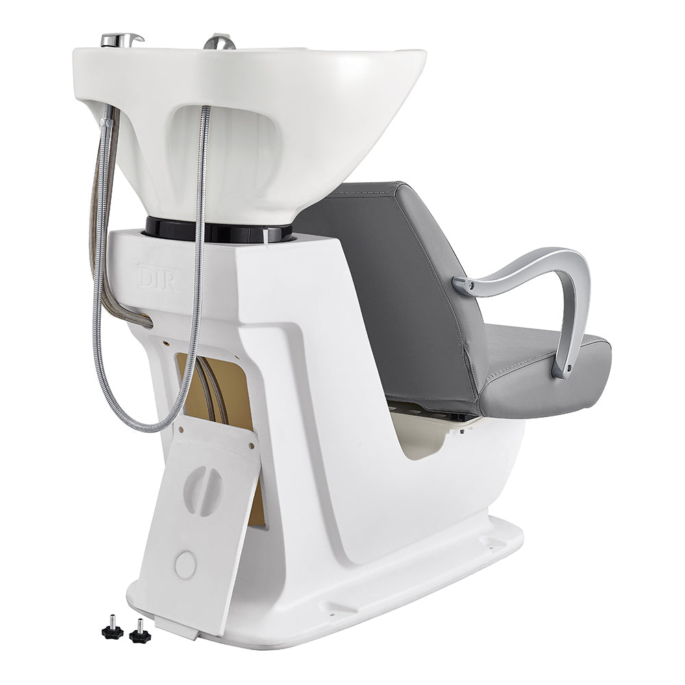 DIR Beckman Salon Shampoo Unit with Adjustable Seat