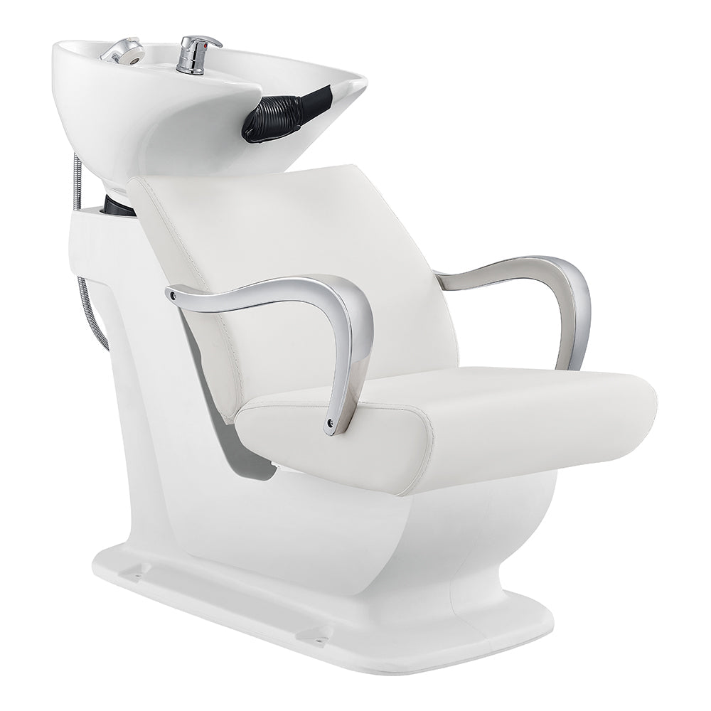 DIR Beckman Salon Shampoo Unit with Adjustable Seat