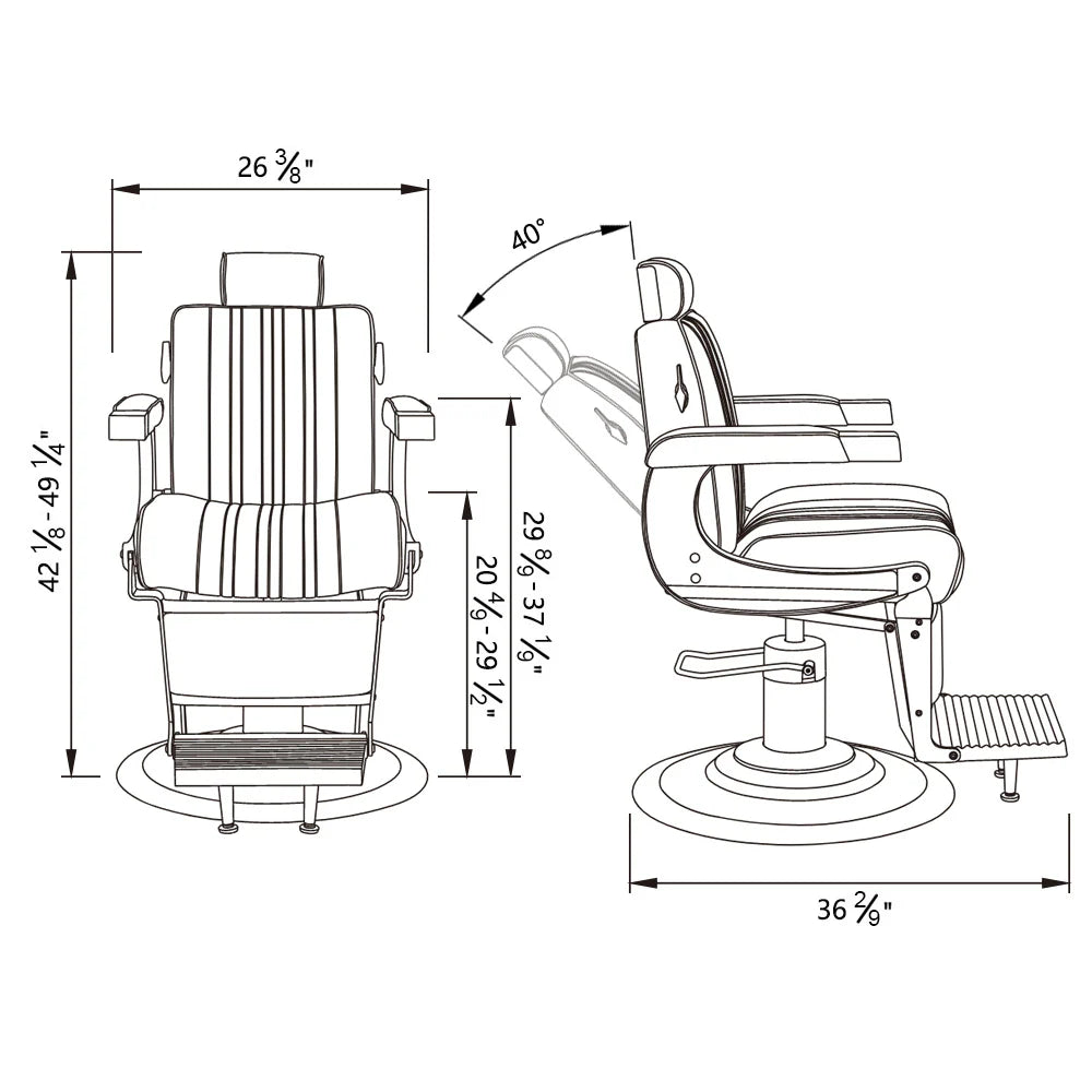 DIR Belgrano Classic Barber Chair
