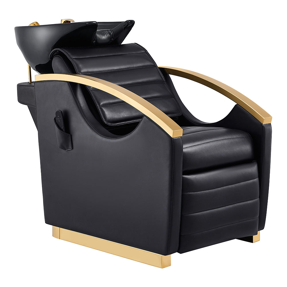DIR Bella V Gold Reclining Salon Shampoo Massage Chairs