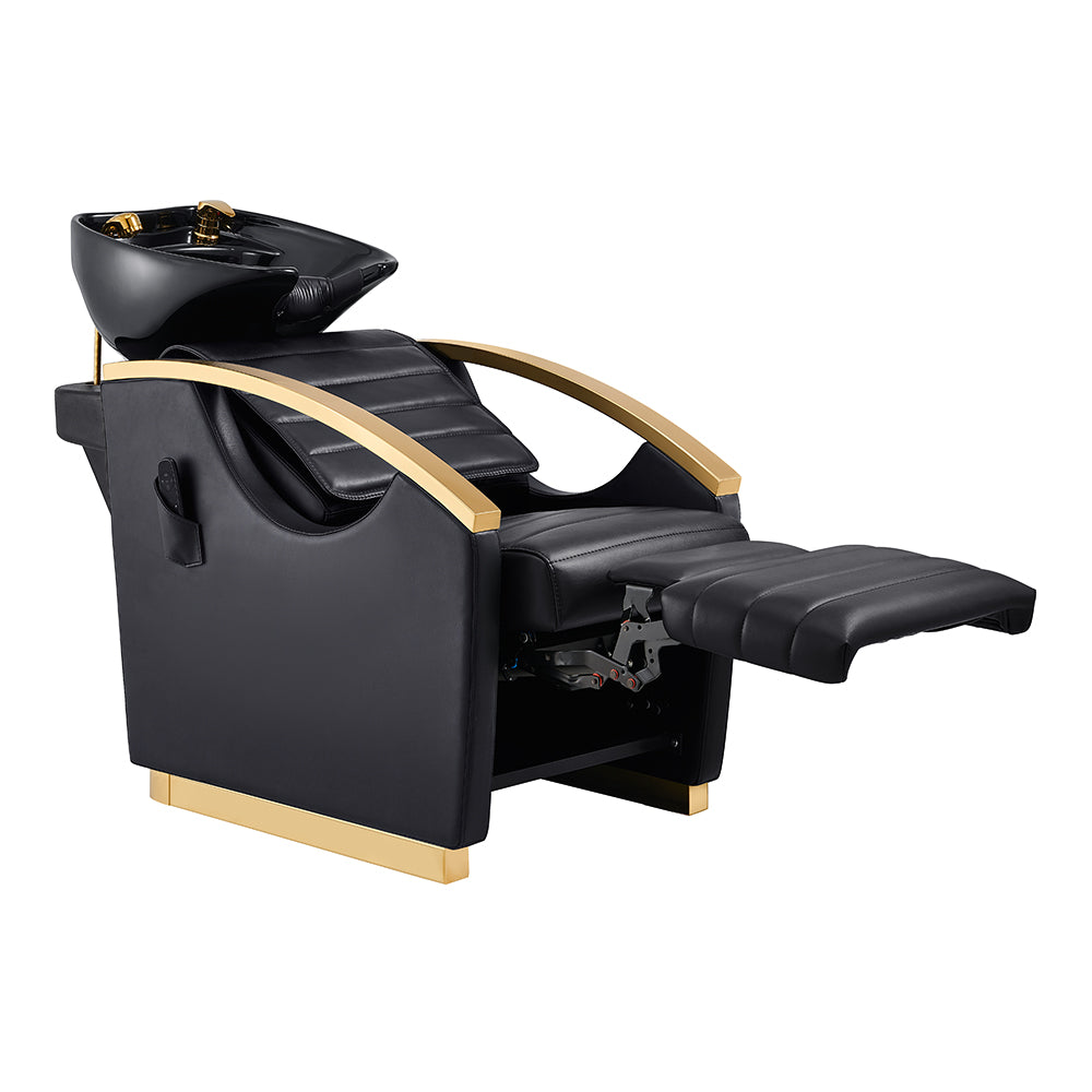 DIR Bella V Gold Reclining Salon Shampoo Massage Chairs