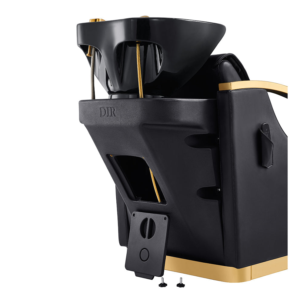 DIR Bella V Gold Reclining Salon Shampoo Massage Chairs