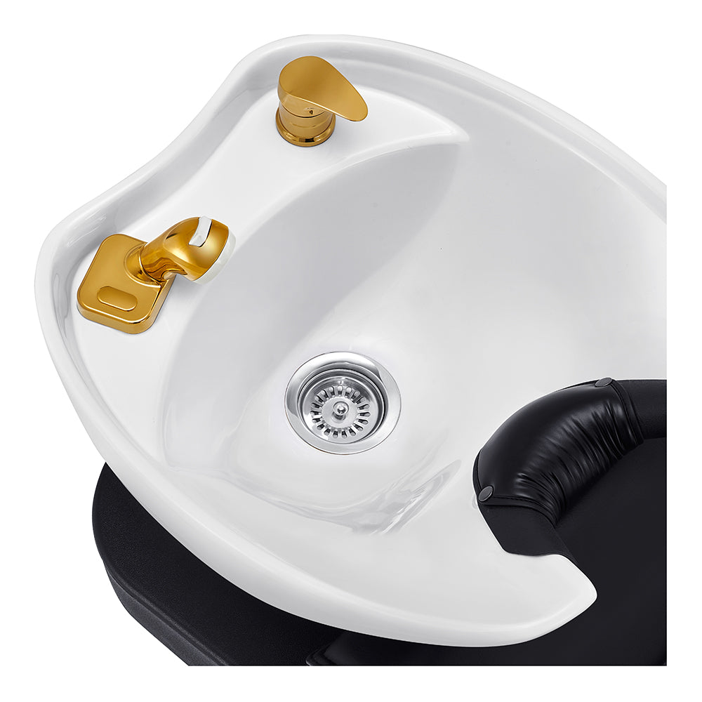 DIR Bella V Gold Reclining Salon Shampoo Massage Chairs
