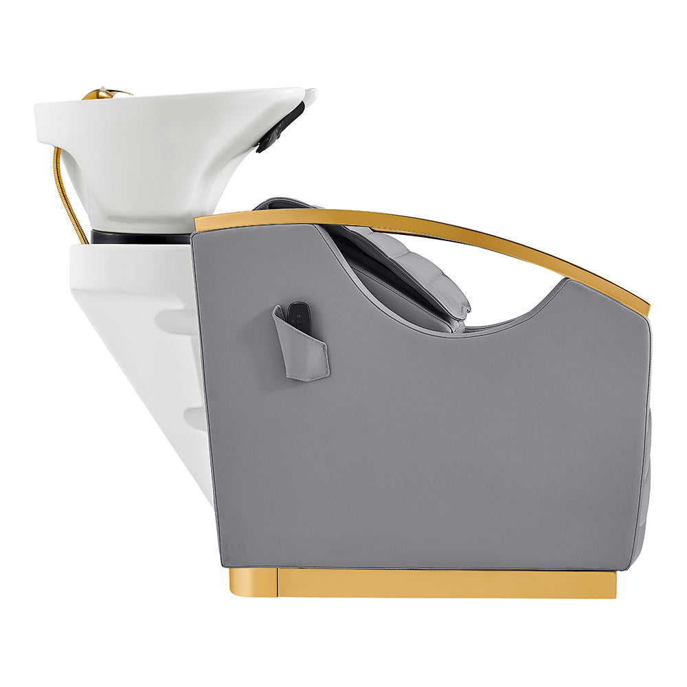 DIR Bella V Gold Reclining Salon Shampoo Massage Chairs