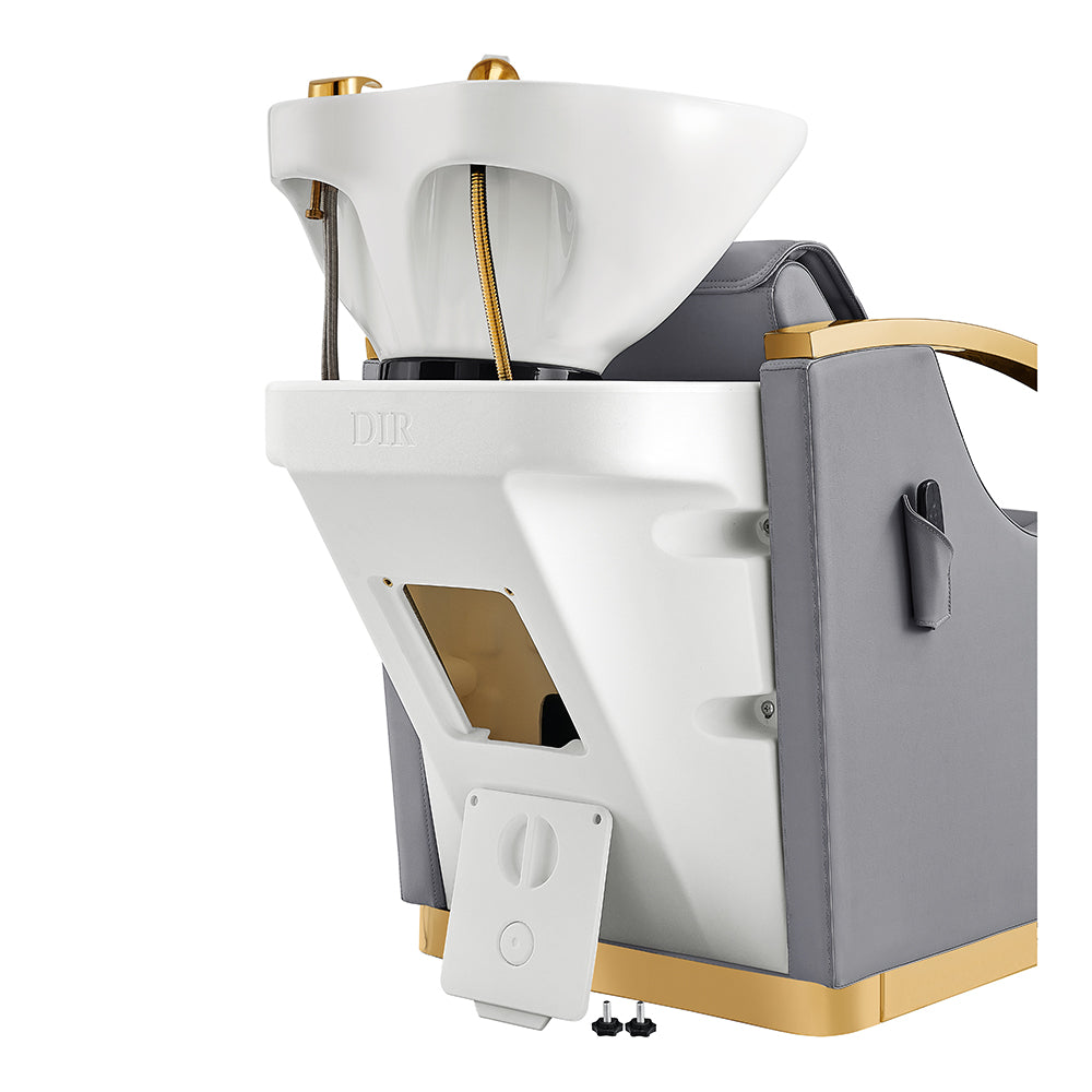 DIR Bella V Gold Reclining Salon Shampoo Massage Chairs