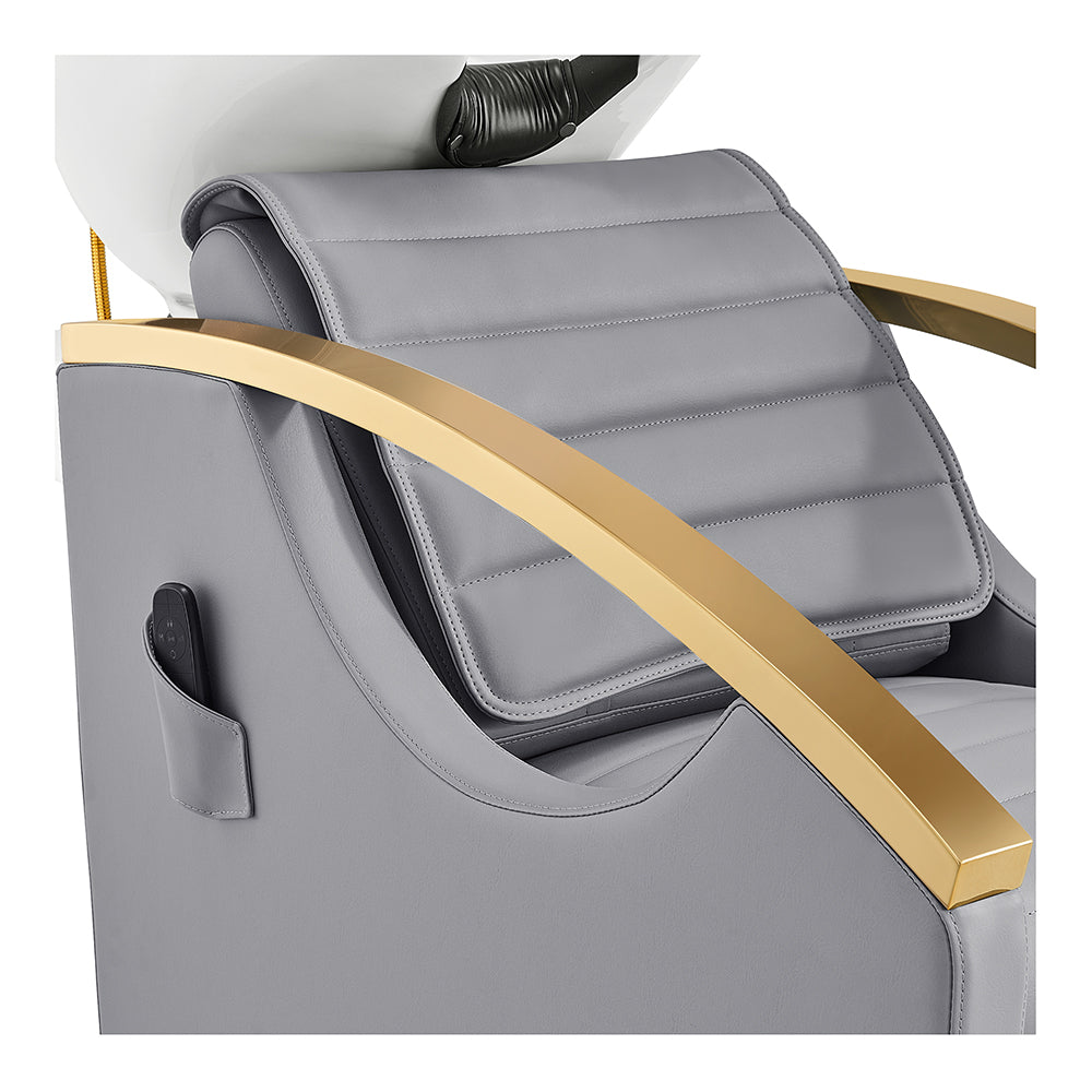 DIR Bella V Gold Reclining Salon Shampoo Massage Chairs