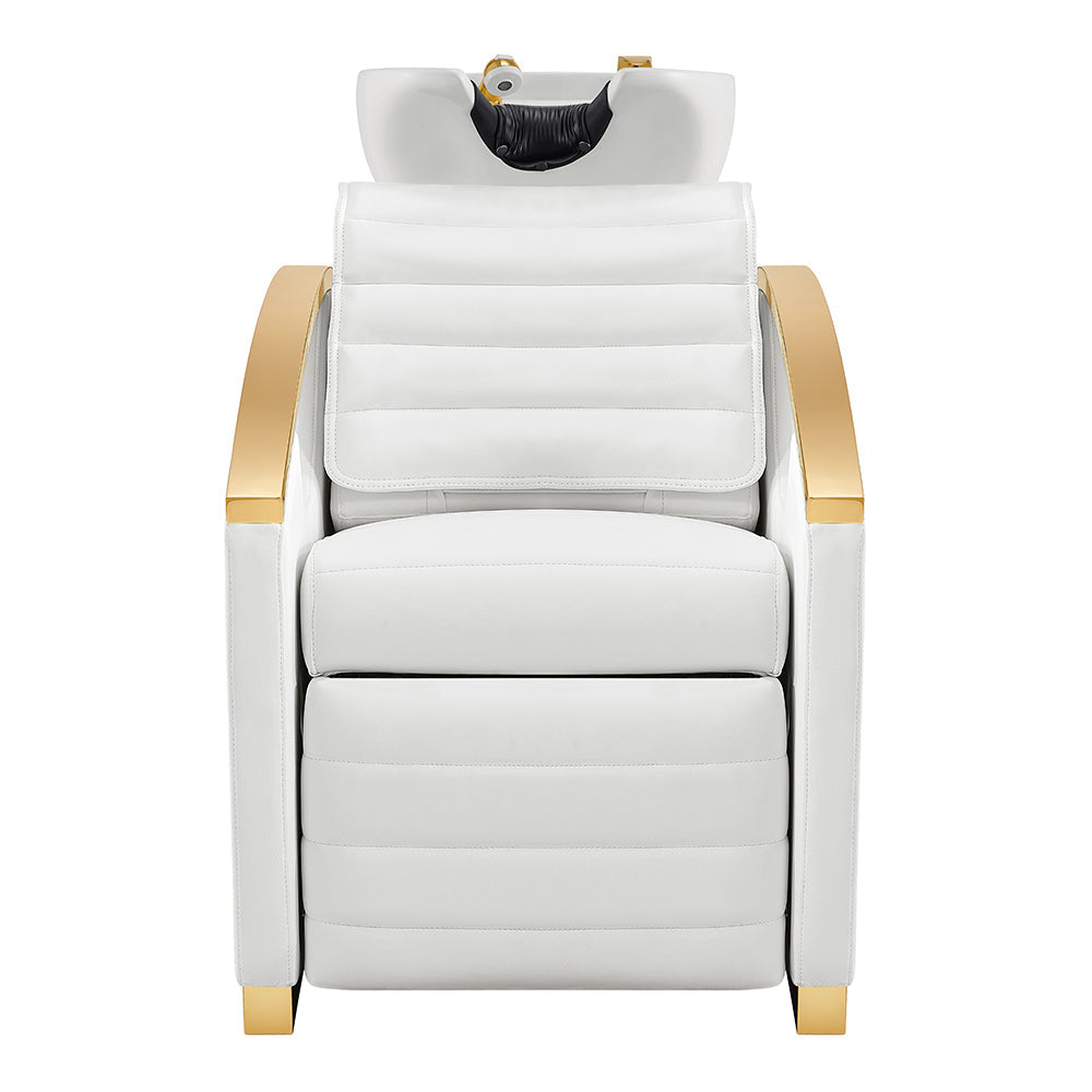 DIR Bella V Gold Reclining Salon Shampoo Massage Chairs
