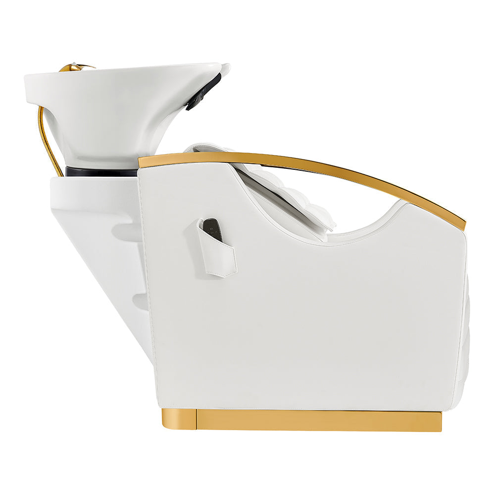DIR Bella V Gold Reclining Salon Shampoo Massage Chairs