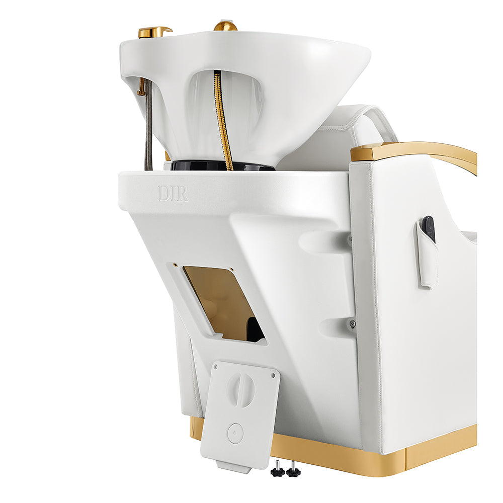 DIR Bella V Gold Reclining Salon Shampoo Massage Chairs