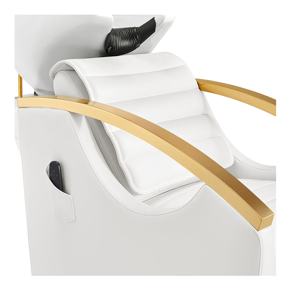 DIR Bella V Gold Reclining Salon Shampoo Massage Chairs