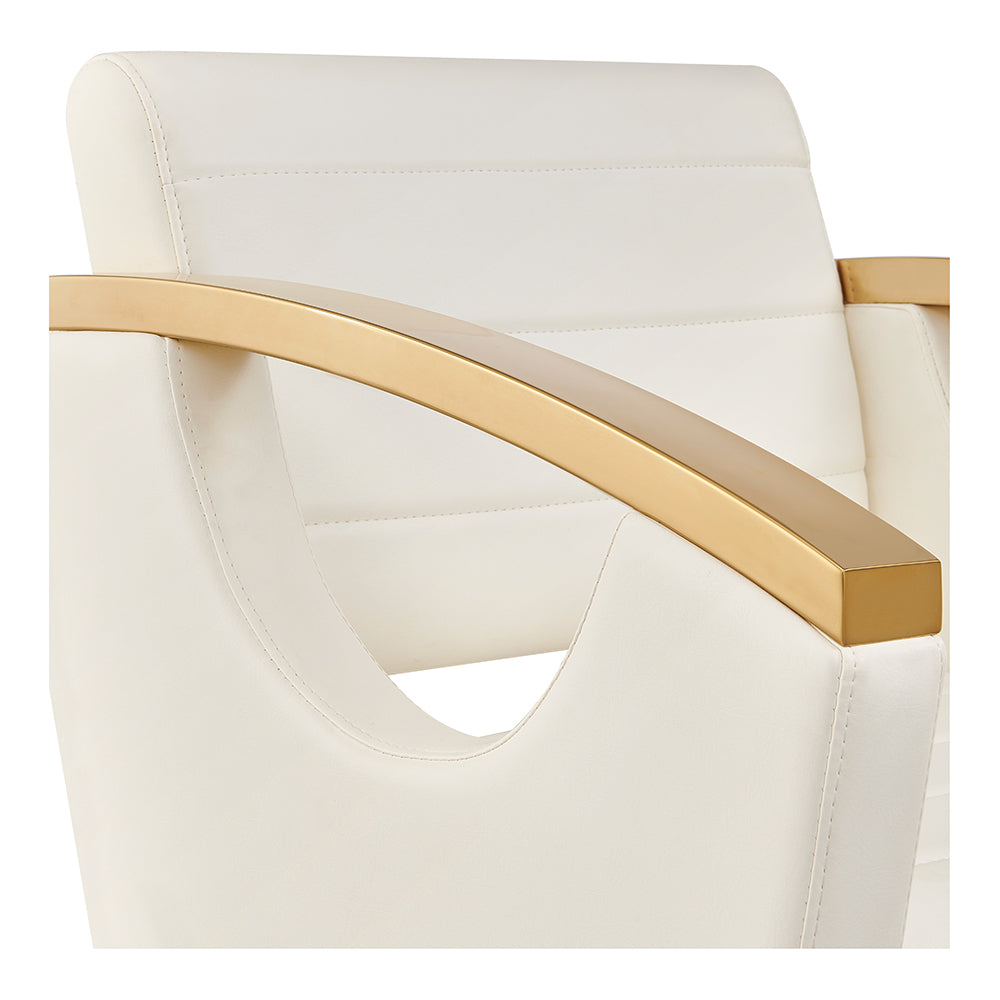 DIR Bello Modern Gold Salon Chair