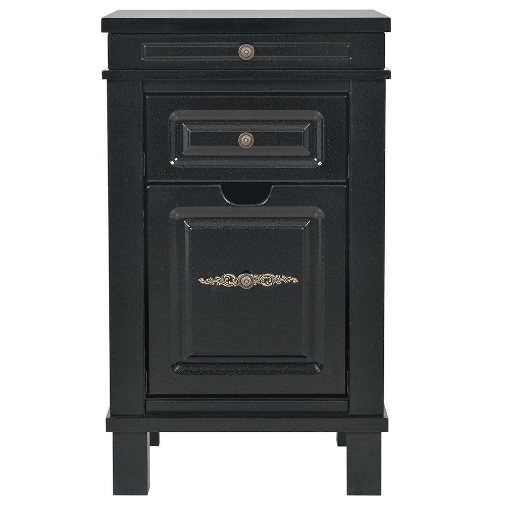 DIR Bordeaux Salon Hair Station – Premium Storage Cabinet for Salons & Spas