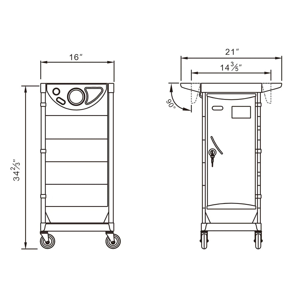 DIR Eskarne Salon Coloring Cart