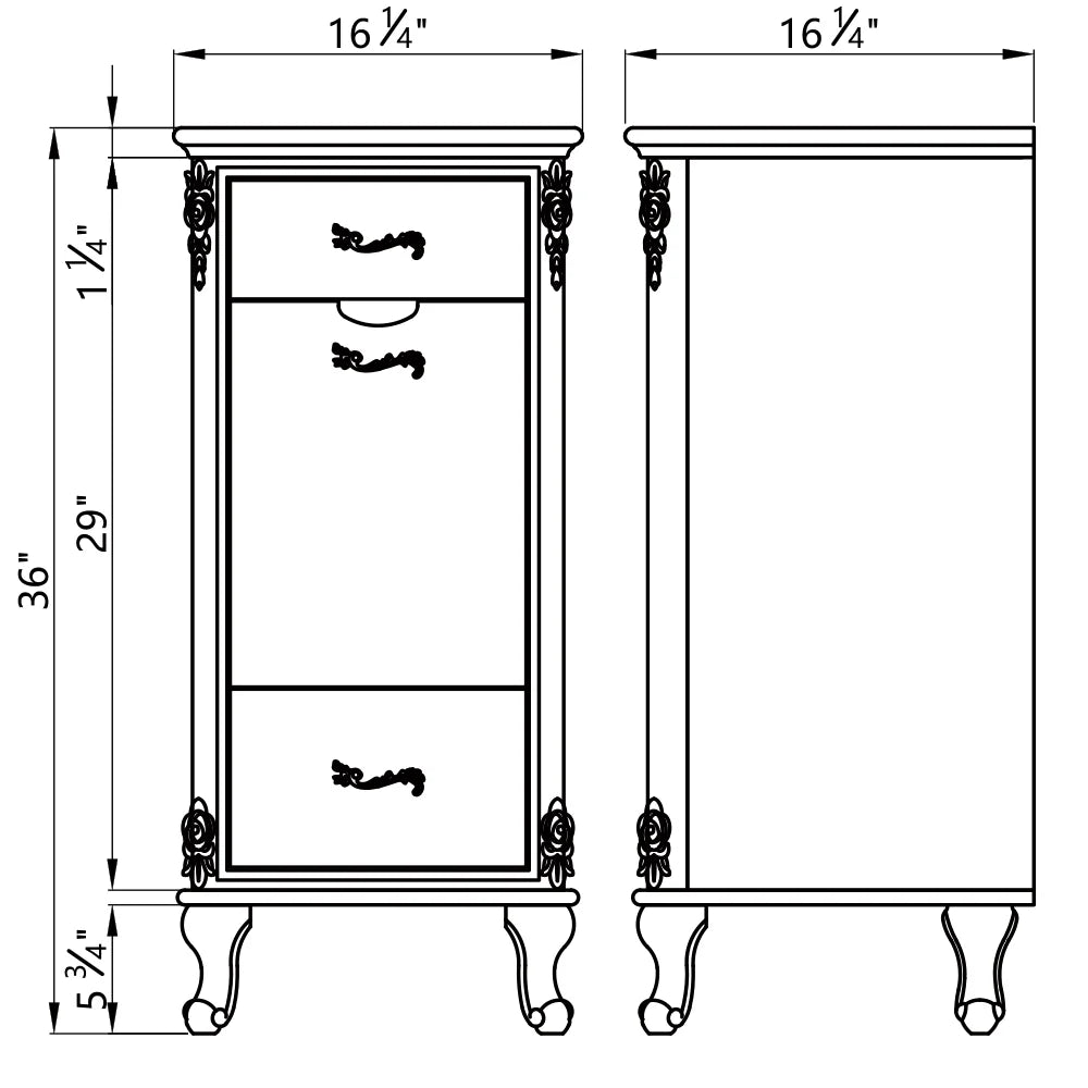Florence Salon Cabinet
