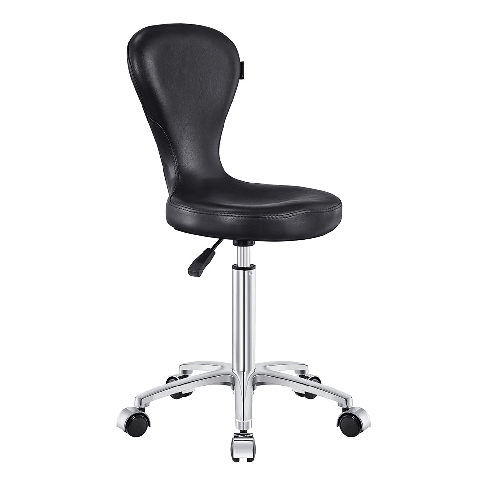 DIR Futuro Adjustable Rolling Stool Chair