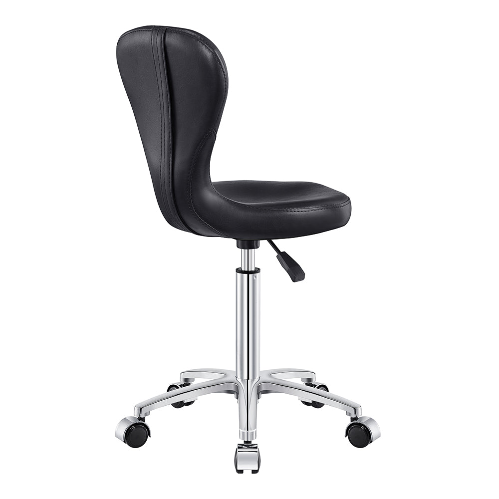 DIR Futuro Adjustable Rolling Stool Chair