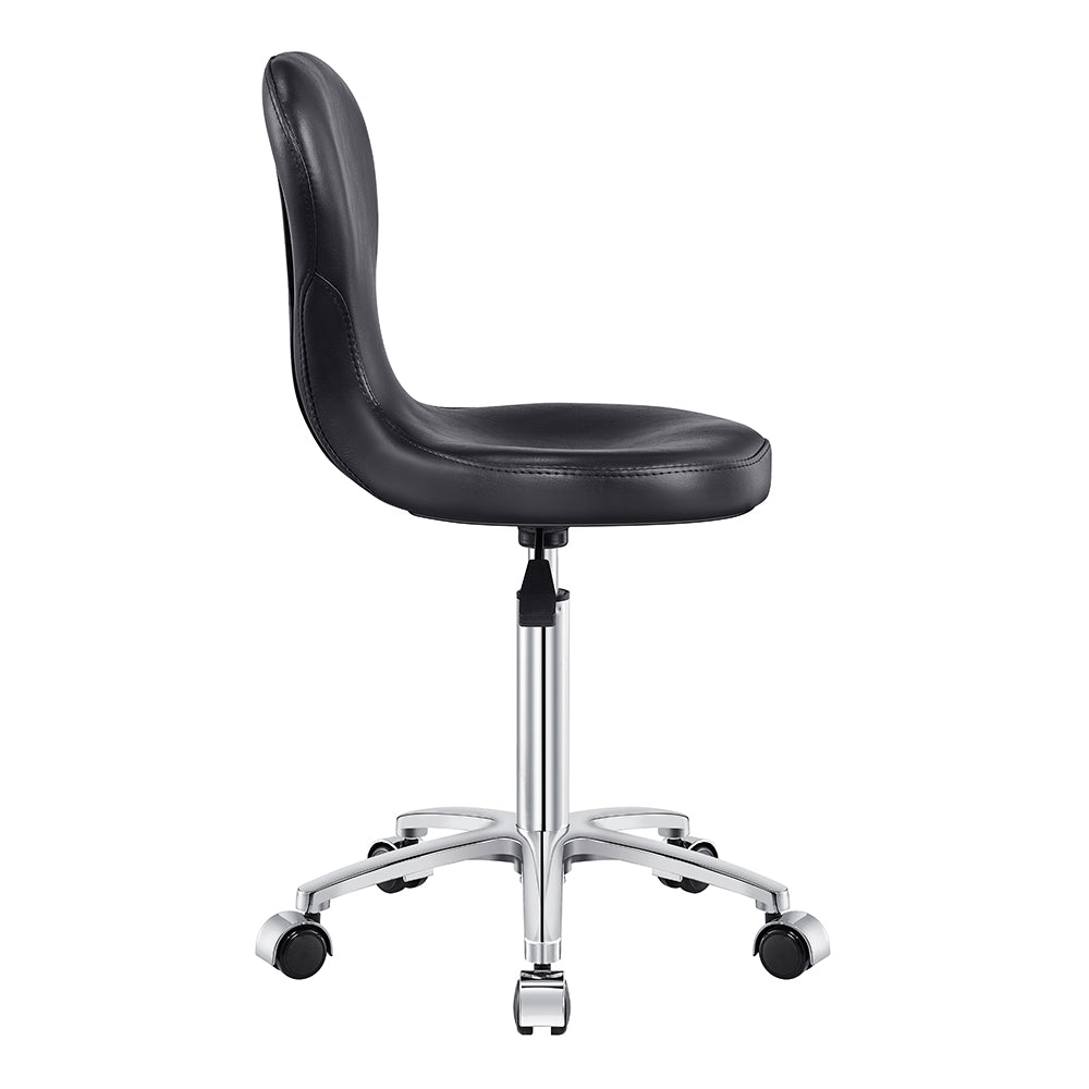 DIR Futuro Adjustable Rolling Stool Chair