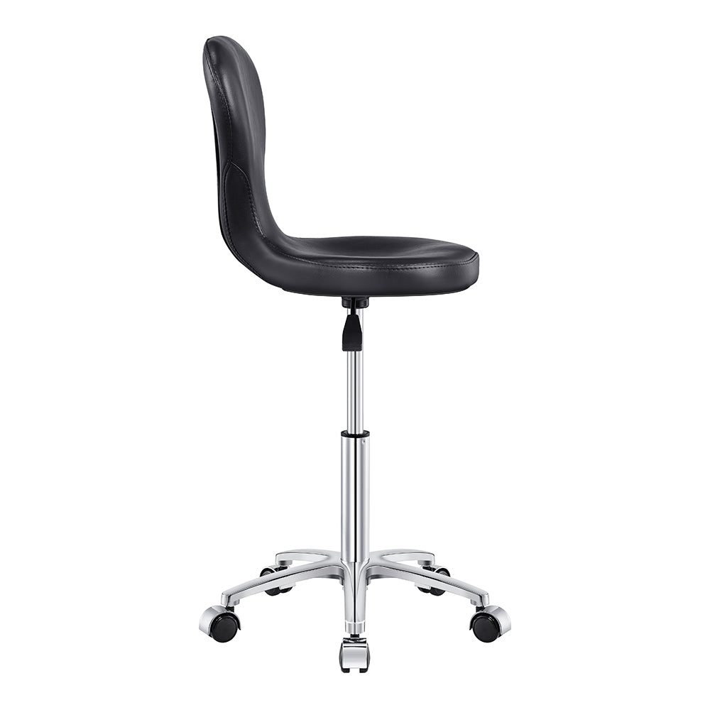 DIR Futuro Adjustable Rolling Stool Chair
