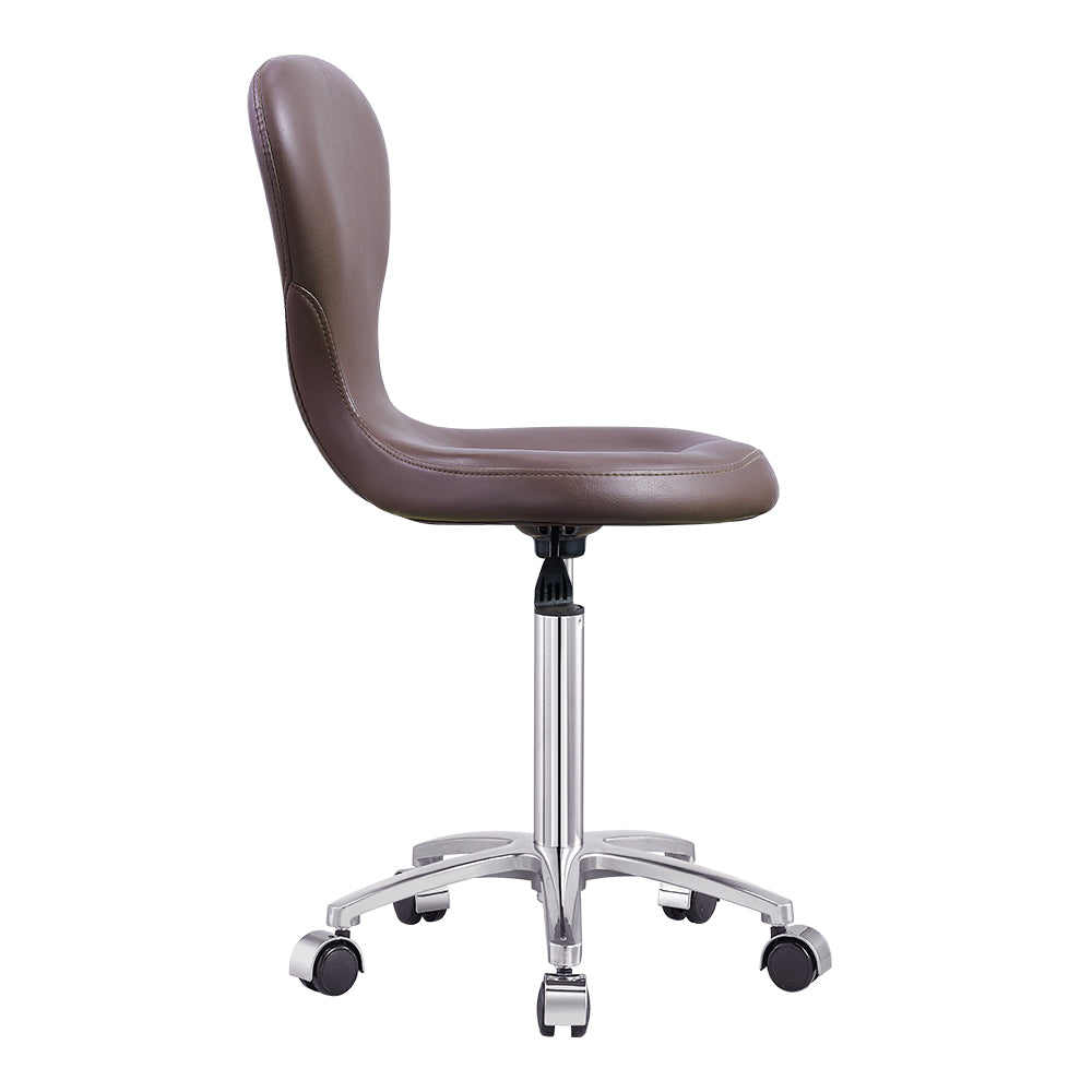 DIR Futuro Adjustable Rolling Stool Chair
