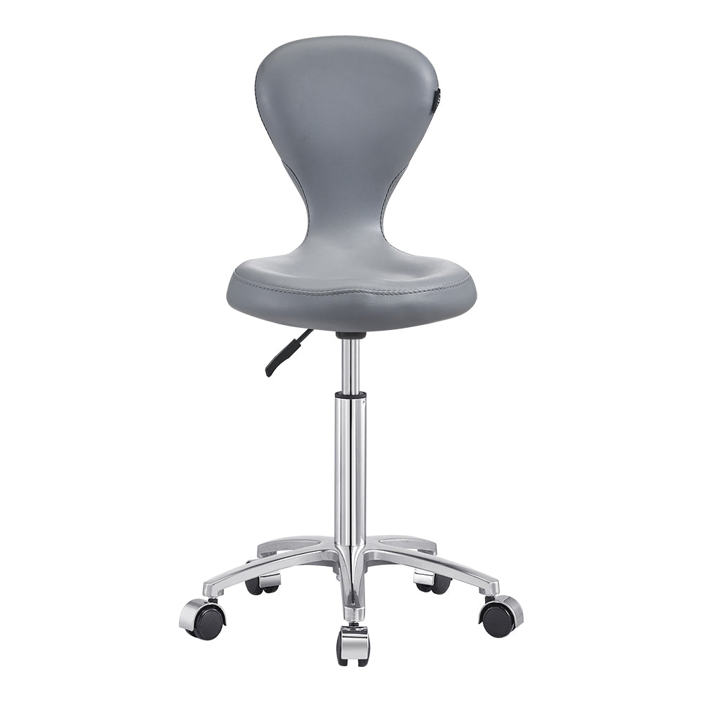 DIR Futuro Adjustable Rolling Stool Chair