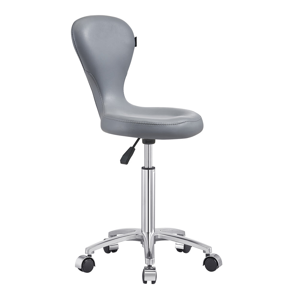 DIR Futuro Adjustable Rolling Stool Chair