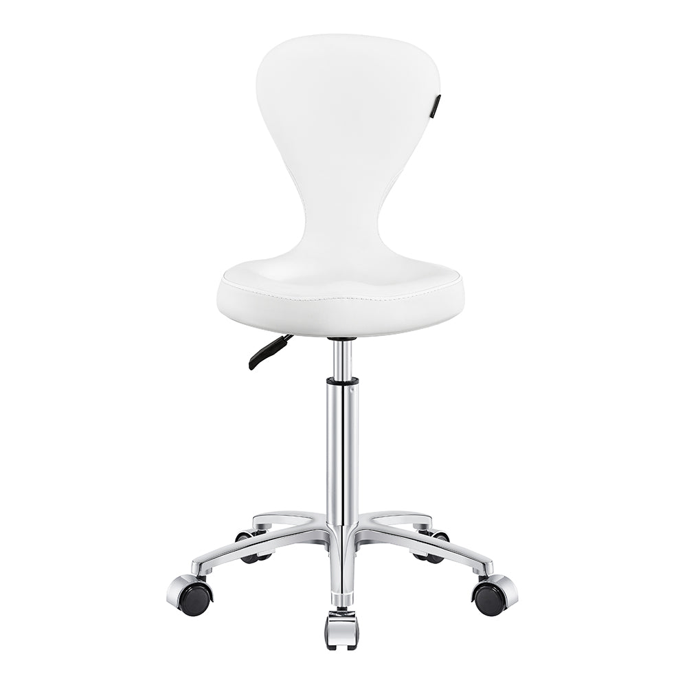 DIR Futuro Adjustable Rolling Stool Chair