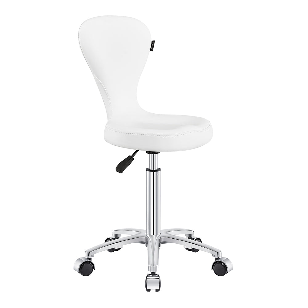 DIR Futuro Adjustable Rolling Stool Chair