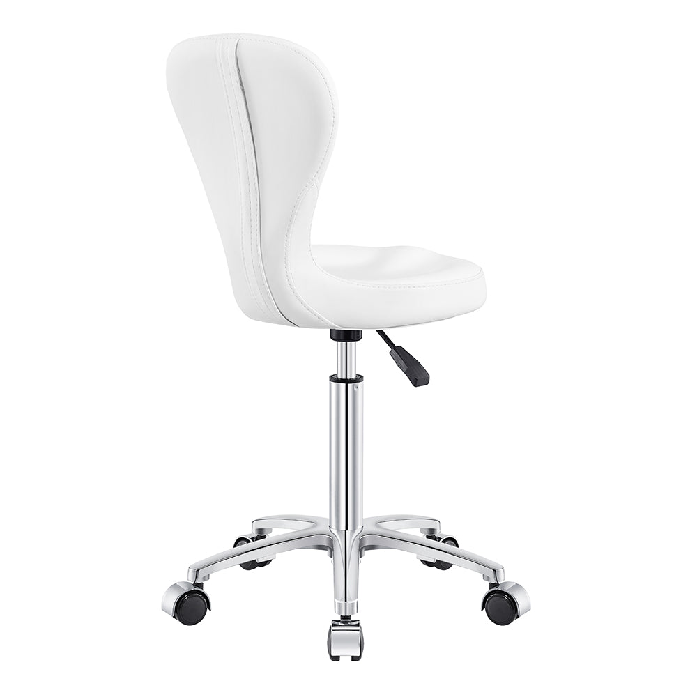 DIR Futuro Adjustable Rolling Stool Chair