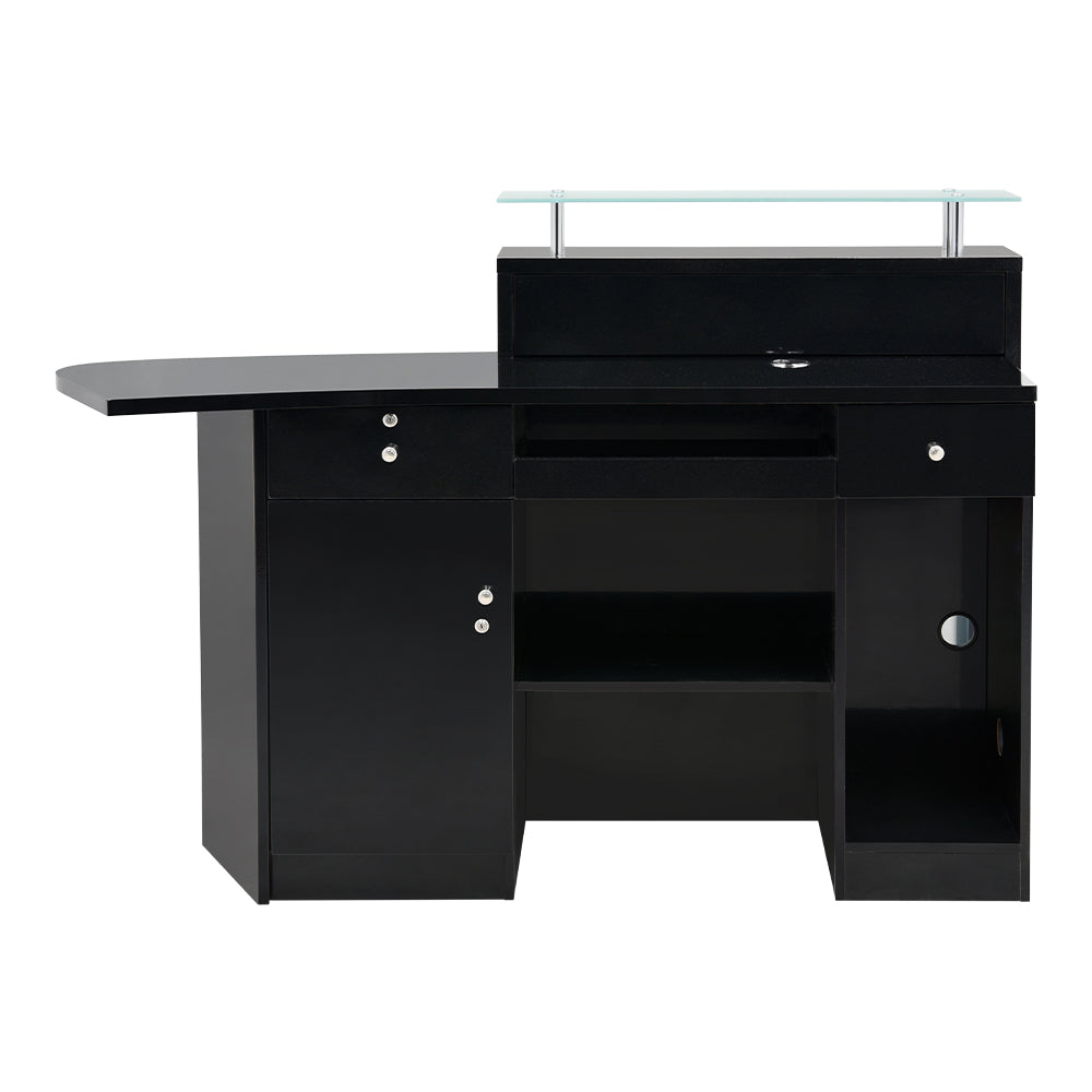 DIR Gattino Modern Reception Desk ADA approved with LED Lighting