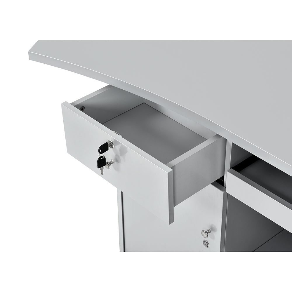 DIR Gattino Modern Reception Desk ADA approved with LED Lighting