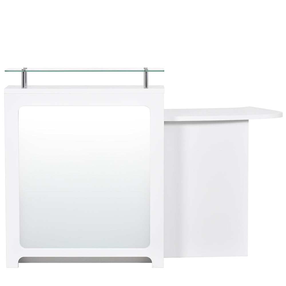 DIR Gattino Modern Reception Desk ADA approved with LED Lighting