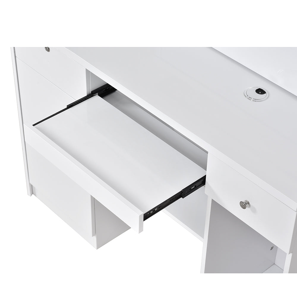 DIR Gattino Modern Reception Desk ADA approved with LED Lighting