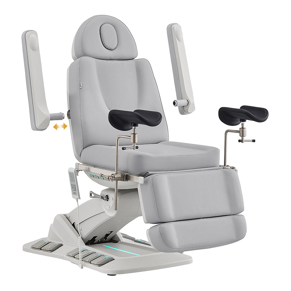 DIR Geneva 4-Motors Exam Table with Stirrups - OB GYN Gynecology